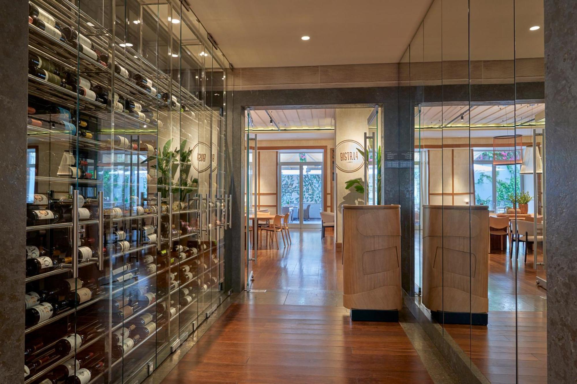 Portobay Liberdade Hotel Lisbon Exterior photo The wine cellar at the restaurant