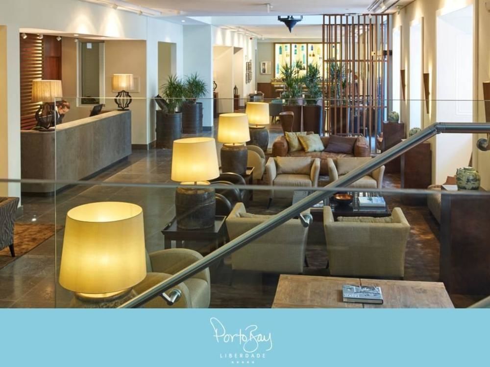 Portobay Liberdade Hotel Lisbon Exterior photo The lounge at the airport