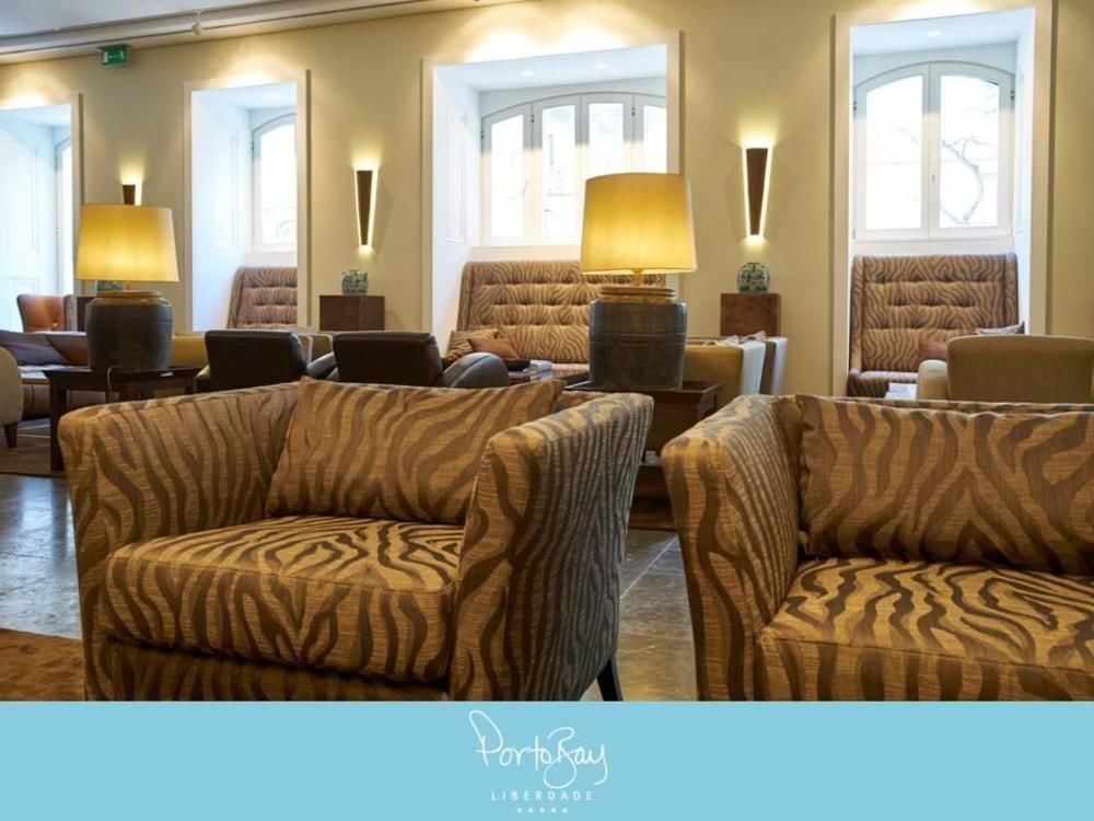 Portobay Liberdade Hotel Lisbon Exterior photo The lounge at the airport